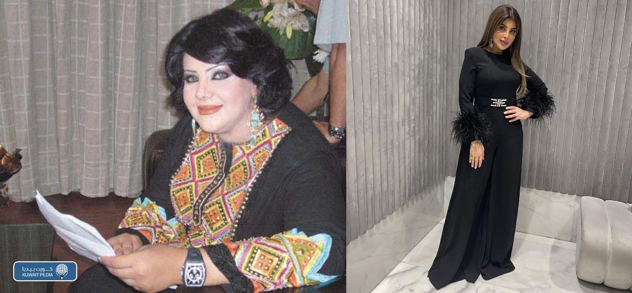 صور الهام الفضالة قبل وبعد الرجيم