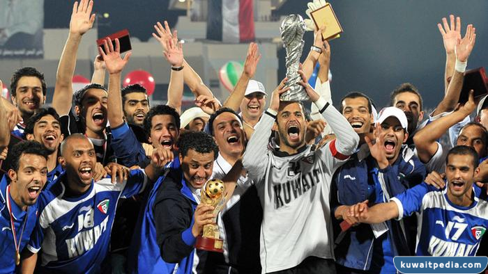 كم مرة فاز منتخب الكويت بكأس الخليج