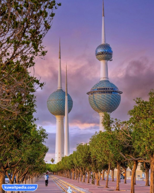 صور أبراج الكويت تويتر