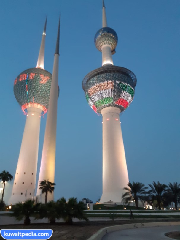 صور أبراج الكويت من الخارج