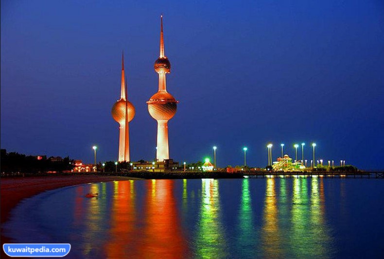 خلفيات أبراج الكويت للتصميم