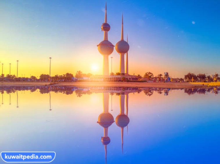خلفيات أبراج الكويت للتصميم