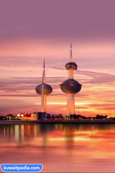 خلفيات أبراج الكويت للتصميم