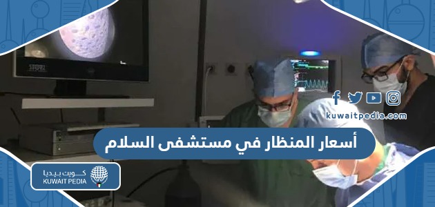 كم أسعار المنظار في مستشفى السلام الدولي 2025